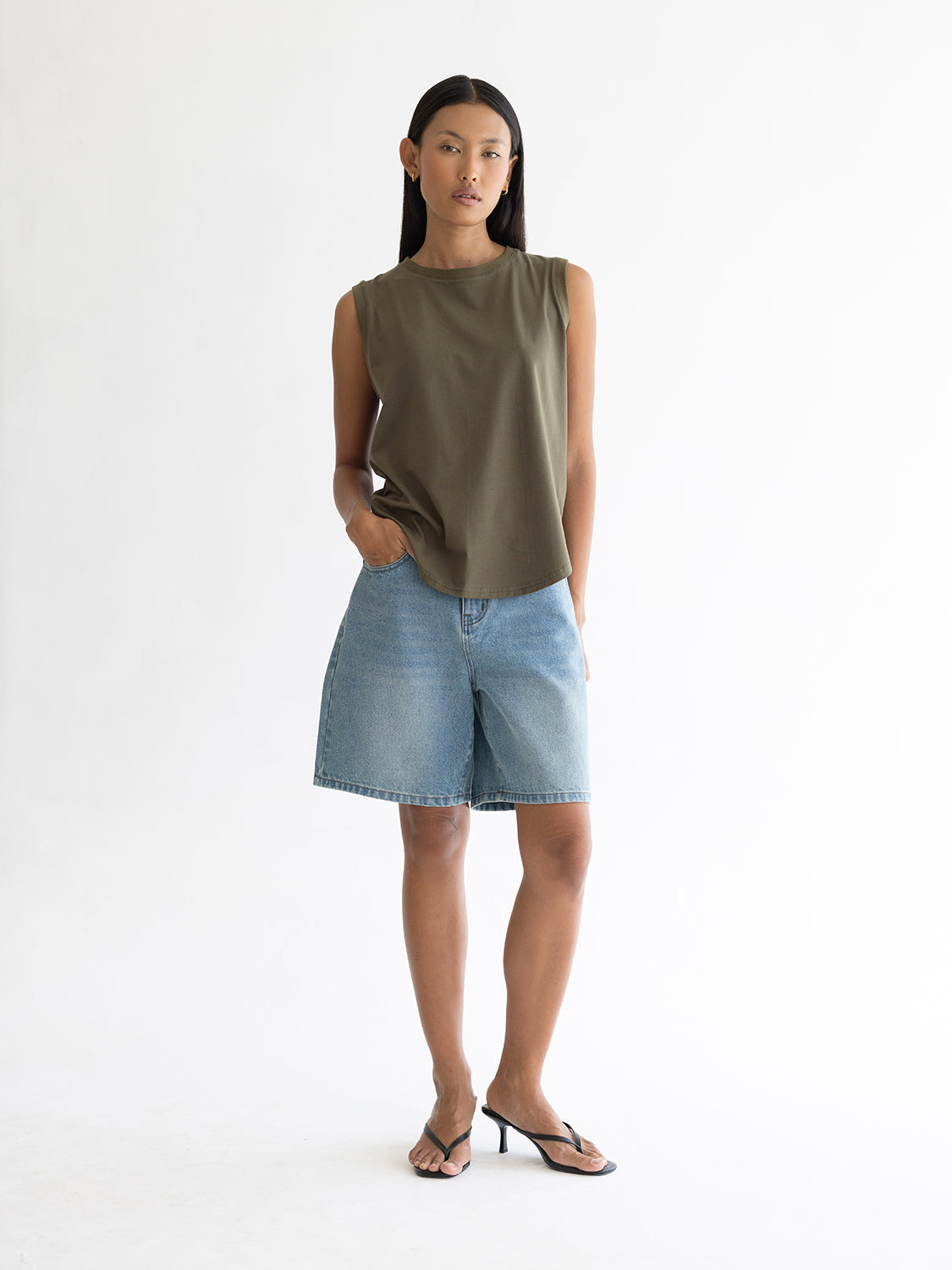 Boxy Muscle Tank