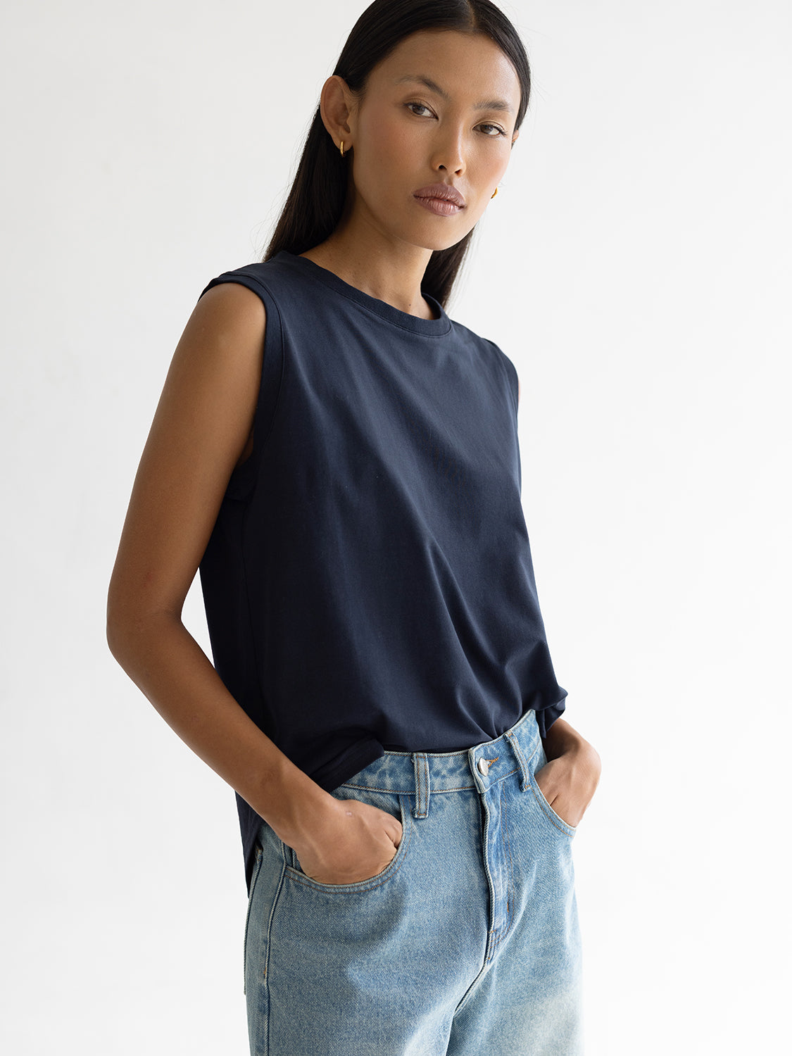 Boxy Muscle Tank