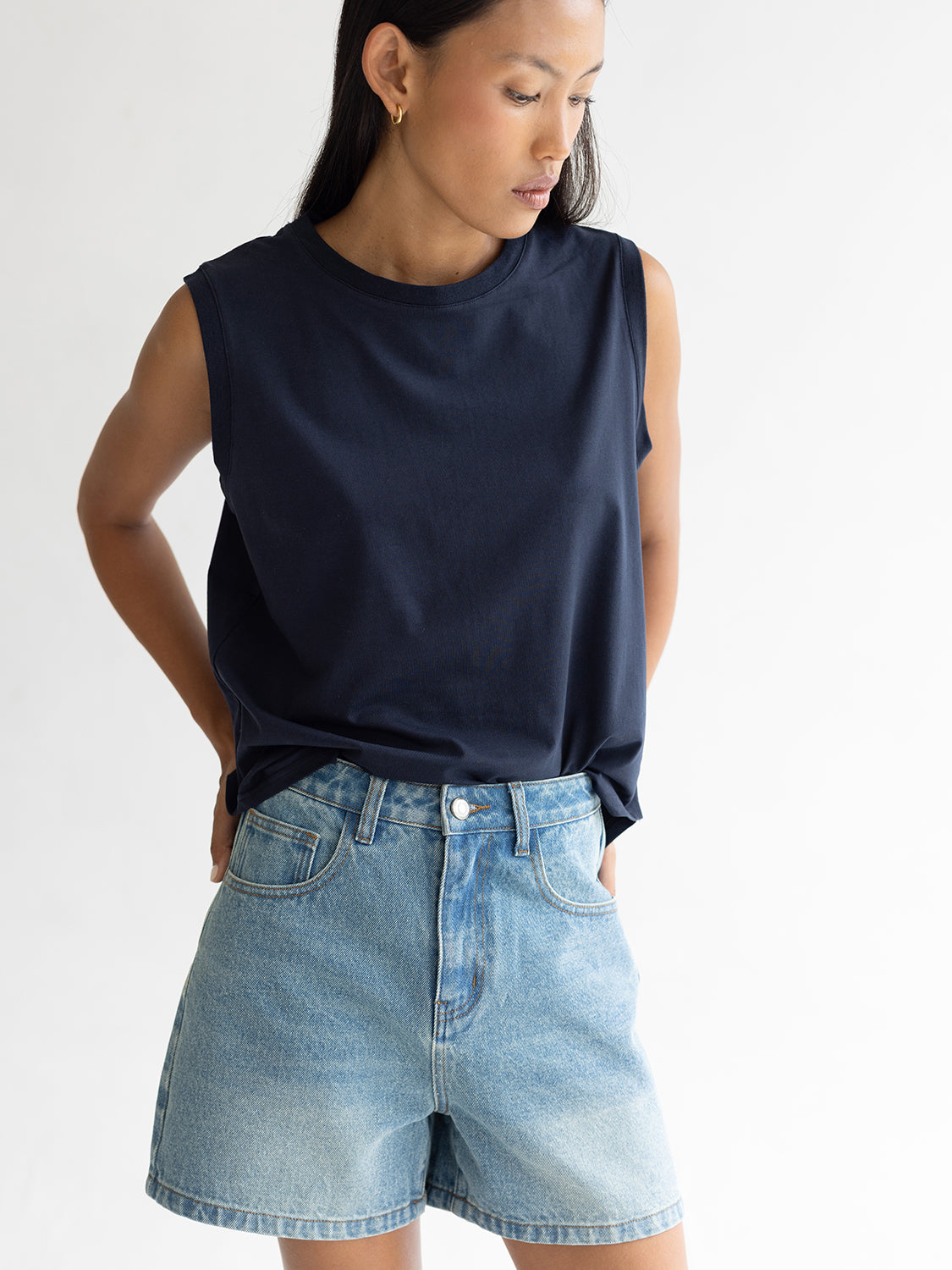 Boxy Muscle Tank
