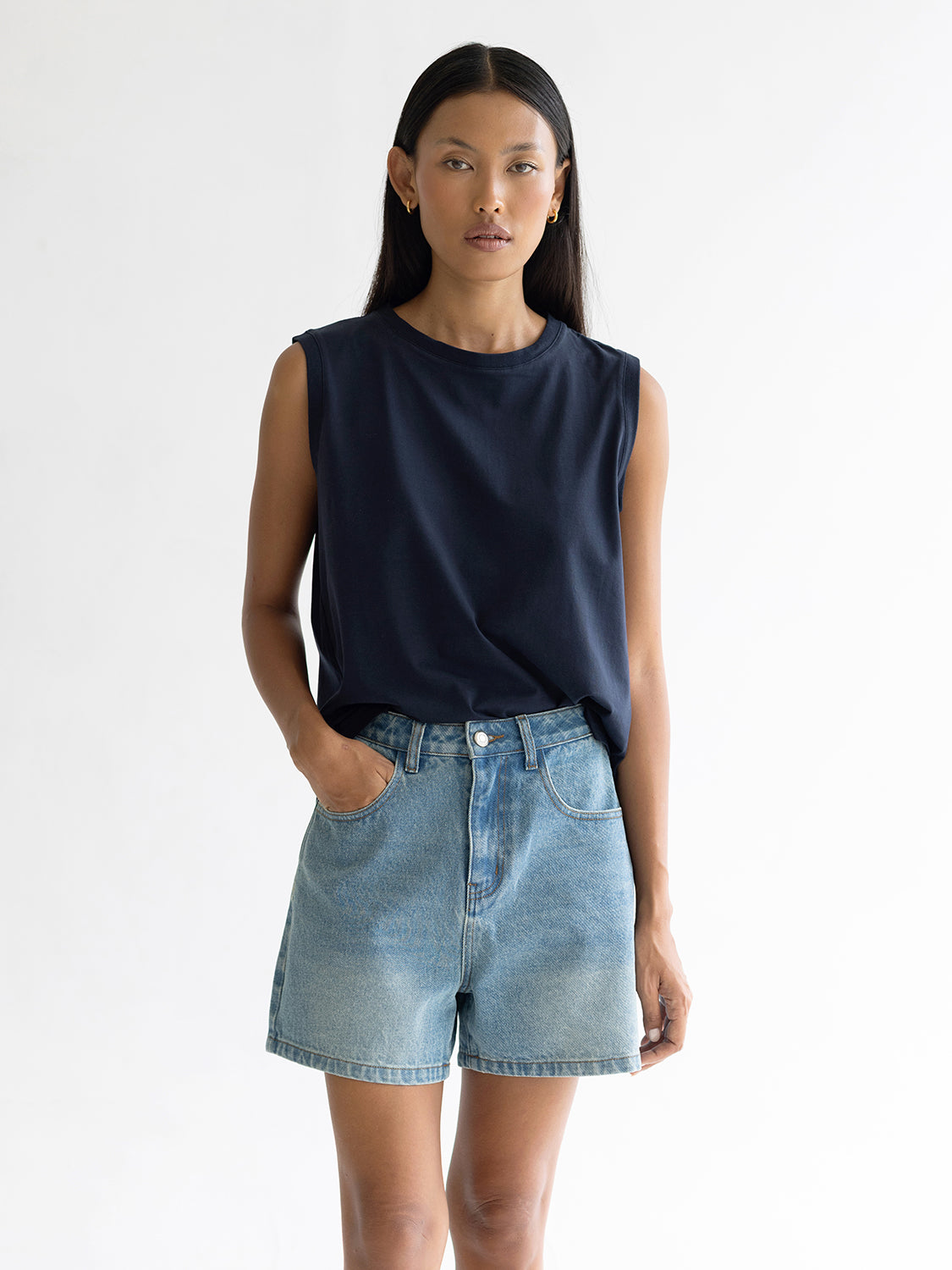 Boxy Muscle Tank