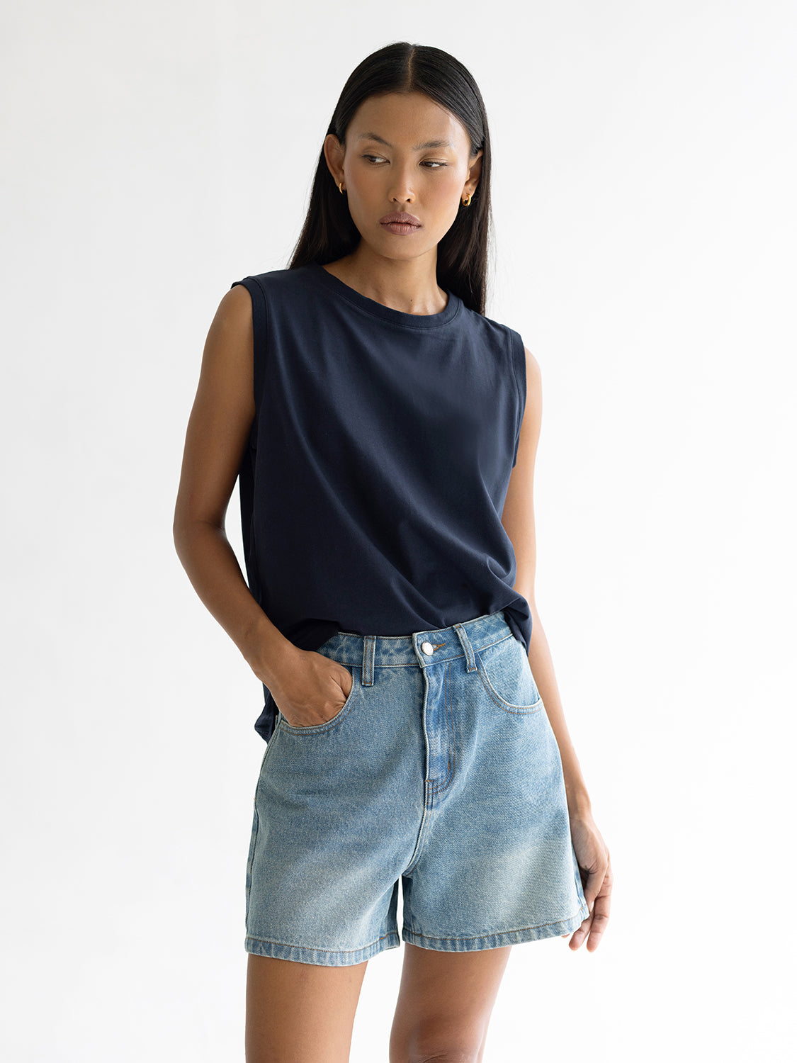 Boxy Muscle Tank