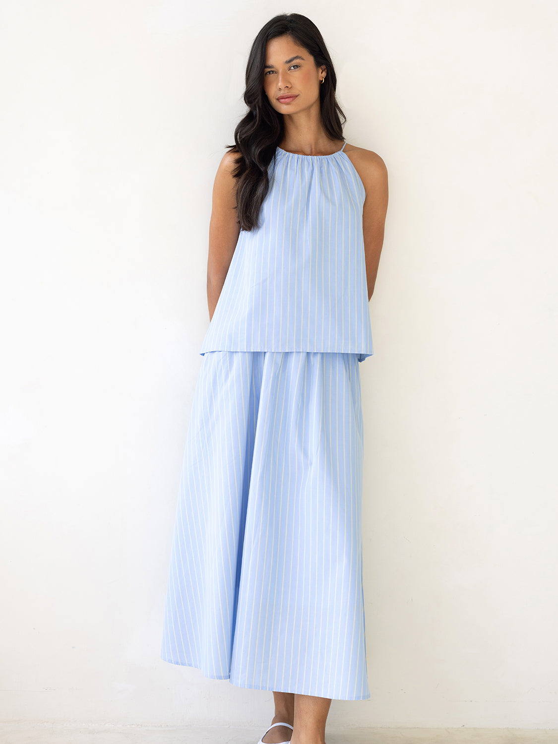 Blue Yellow Stripe