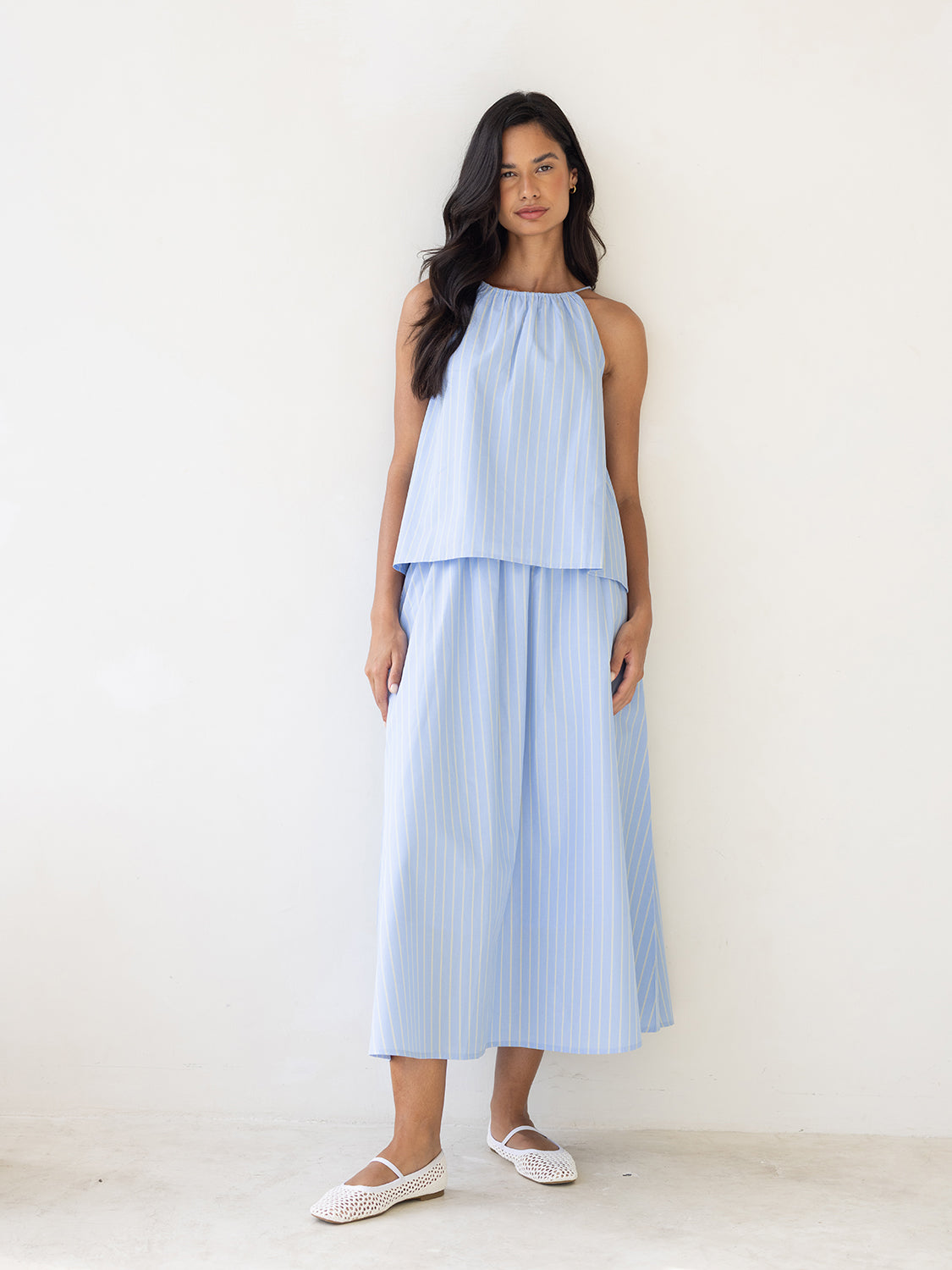 Blue Yellow Stripe