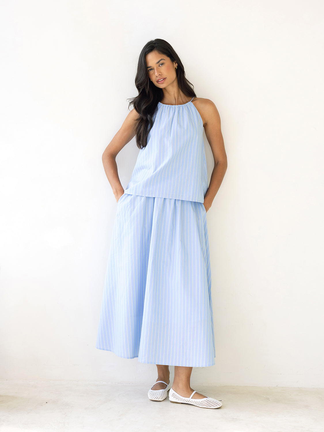 Blue Yellow Stripe