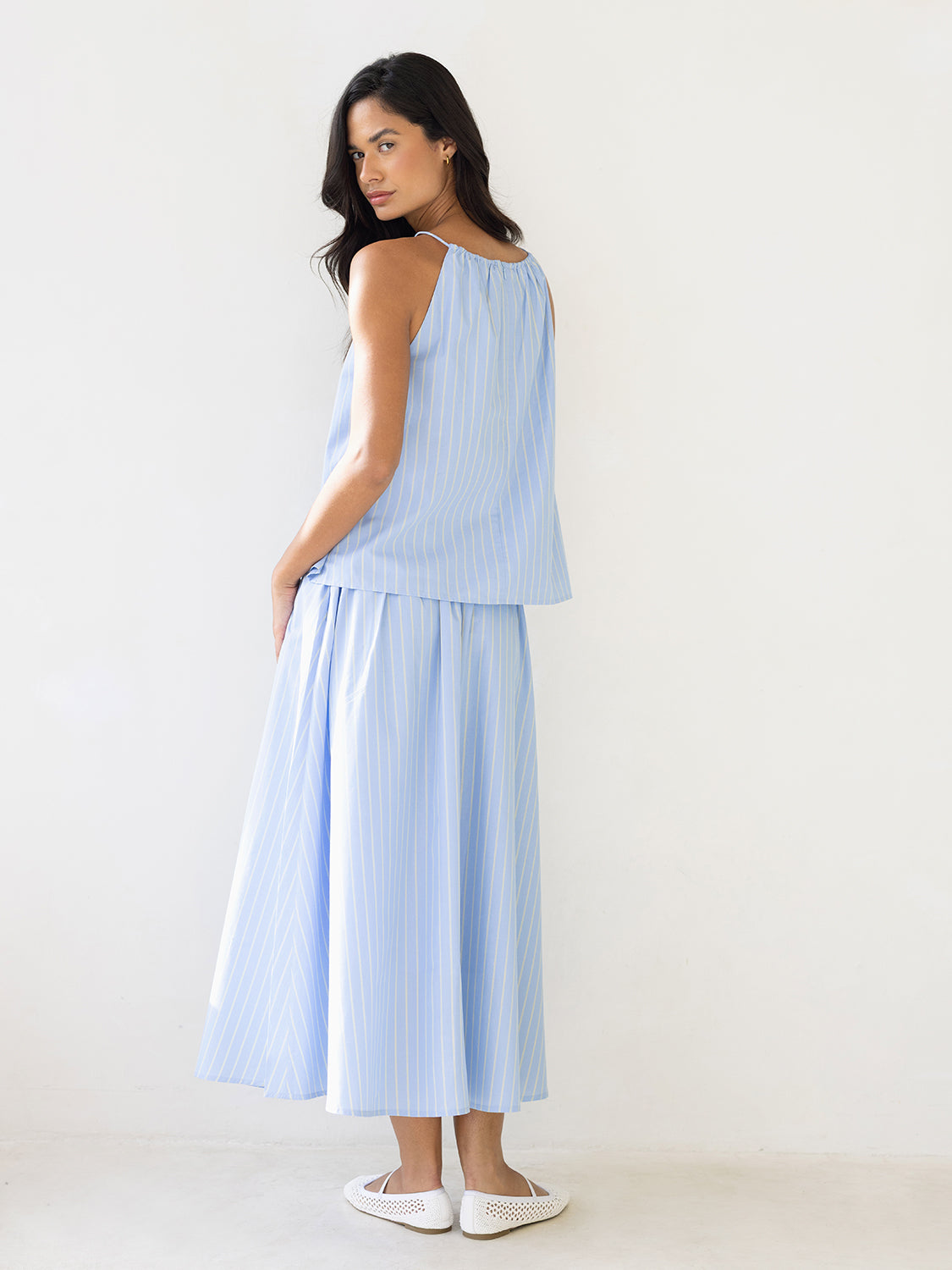Blue Yellow Stripe