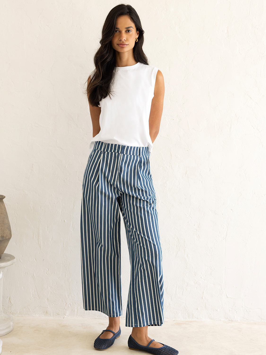 Blue Double Stripe