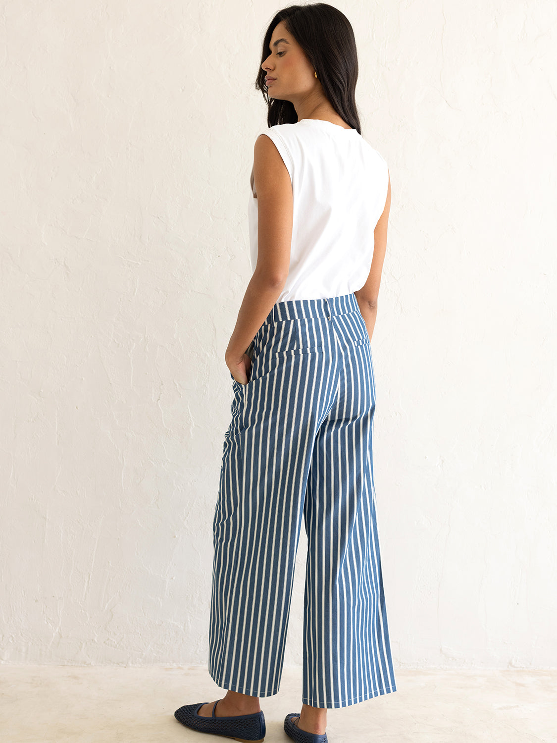 Blue Double Stripe