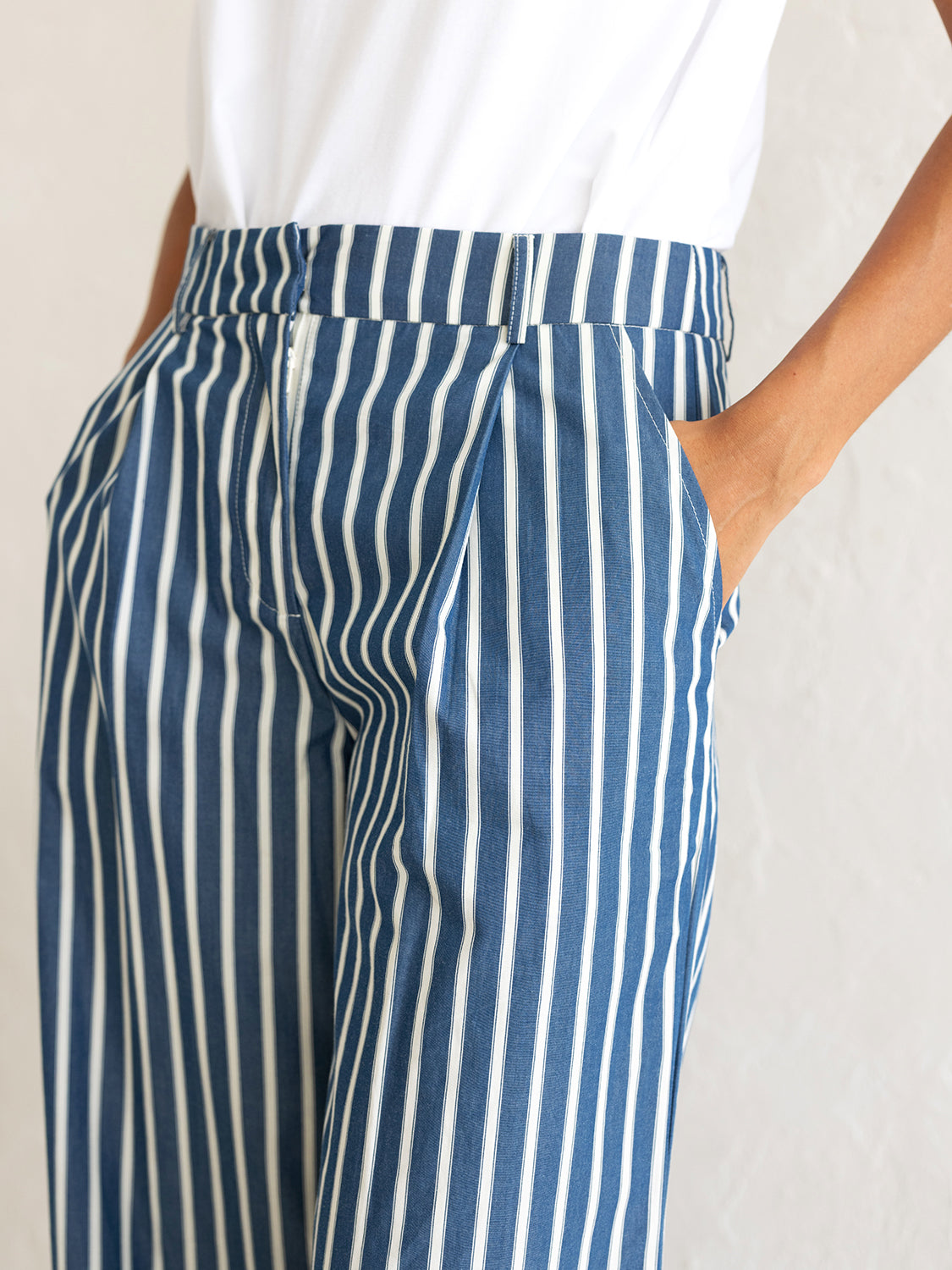 Blue Double Stripe