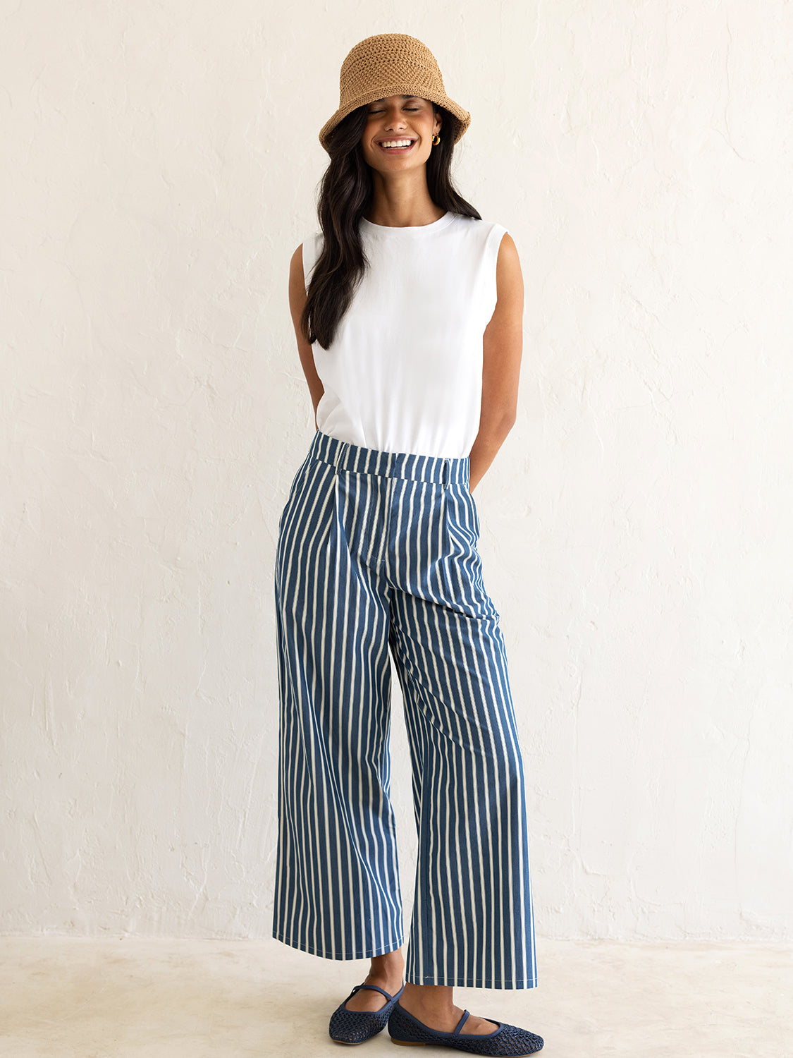 Blue Double Stripe