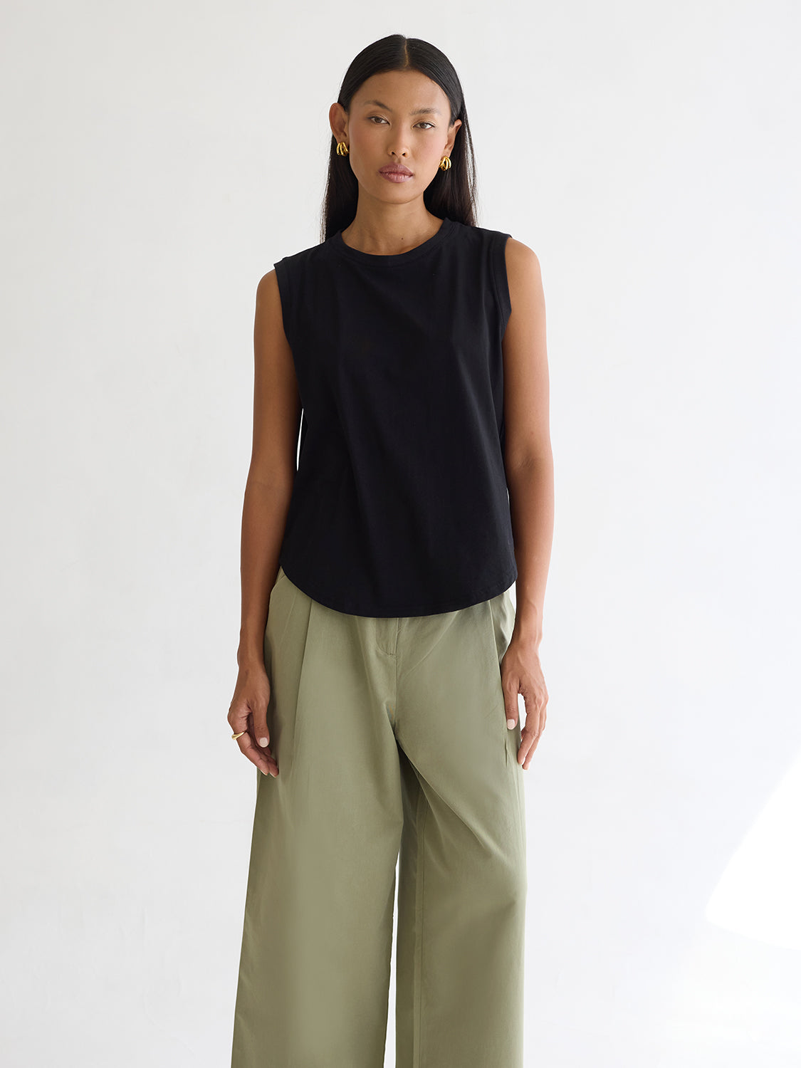 Boxy Muscle Tank