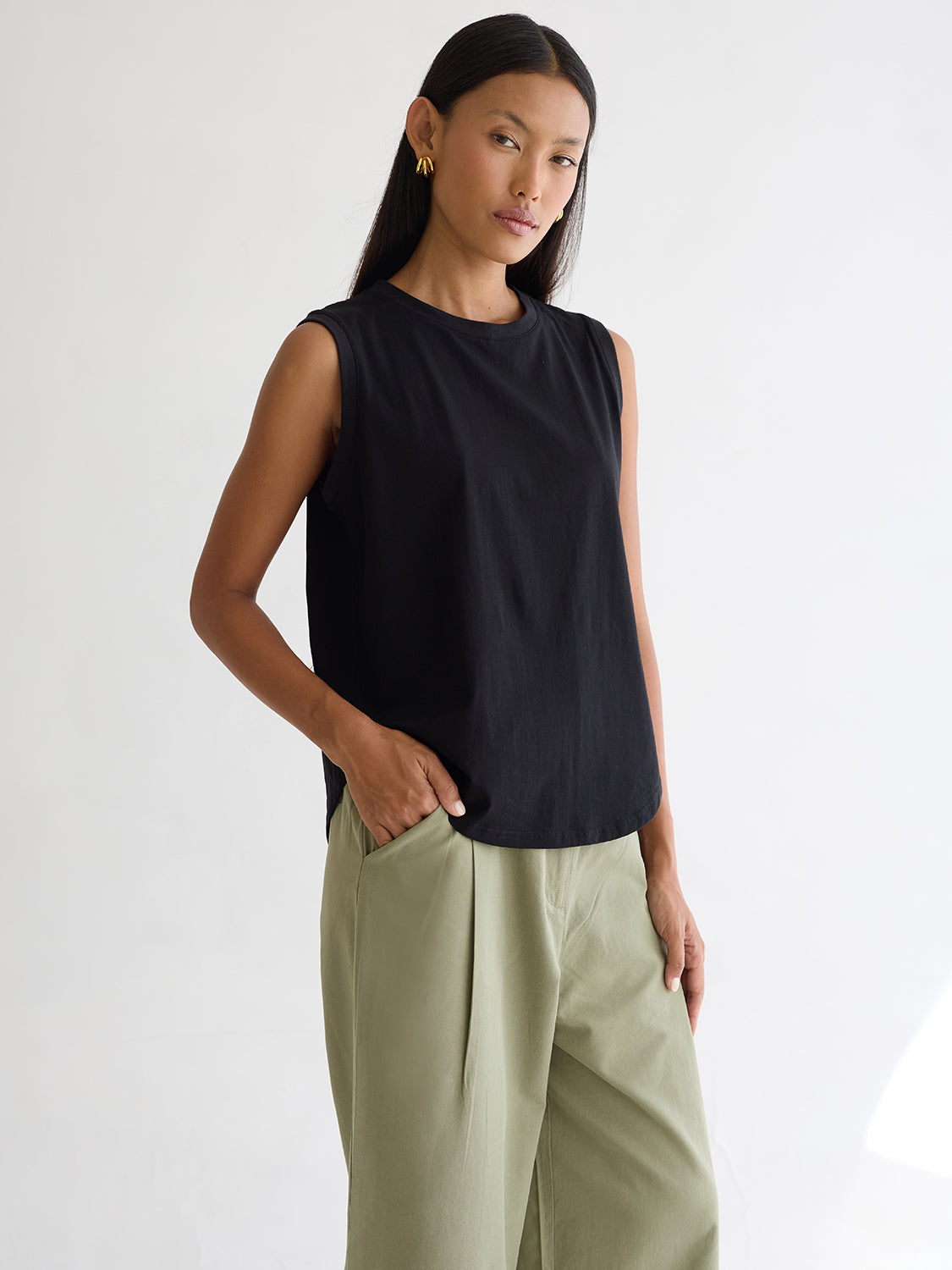 Boxy Muscle Tank