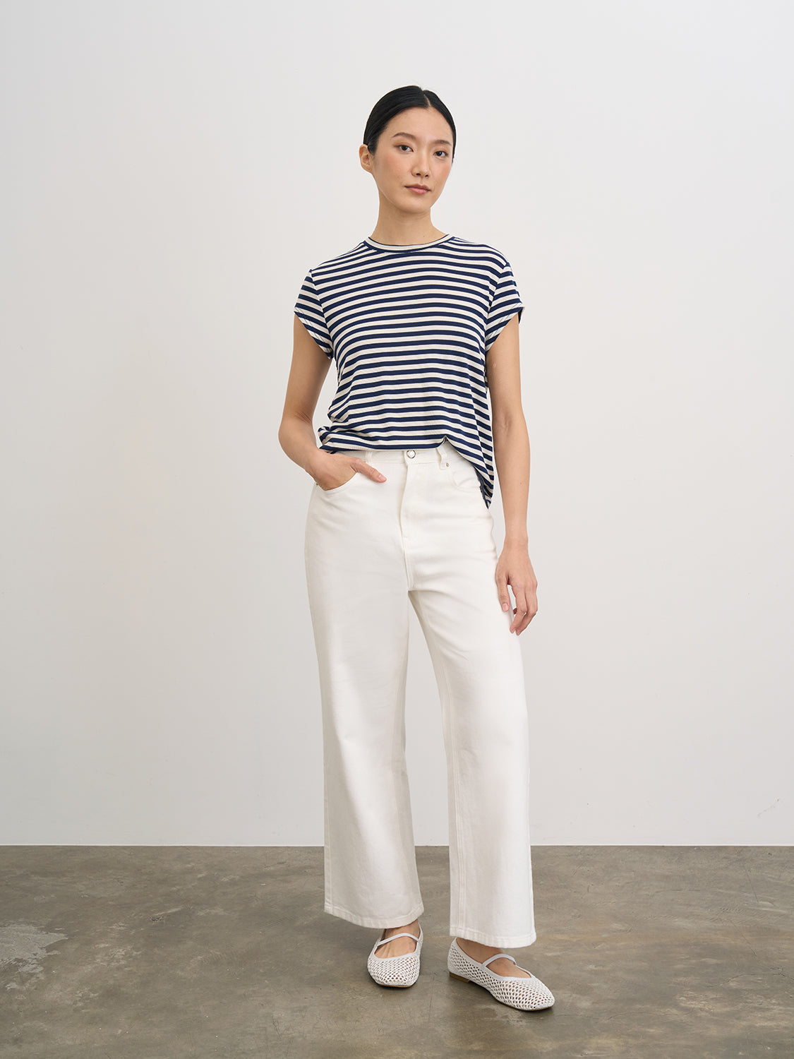 Navy Stripe