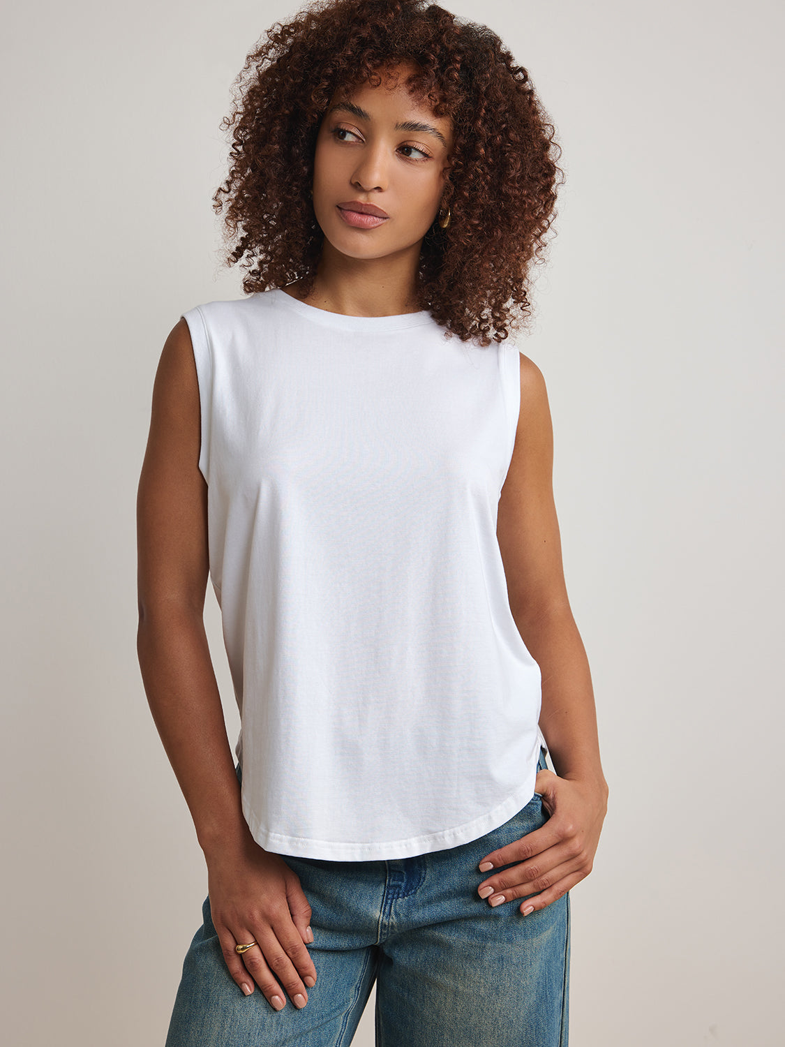 Boxy Muscle Tank - Always On – goodaddition