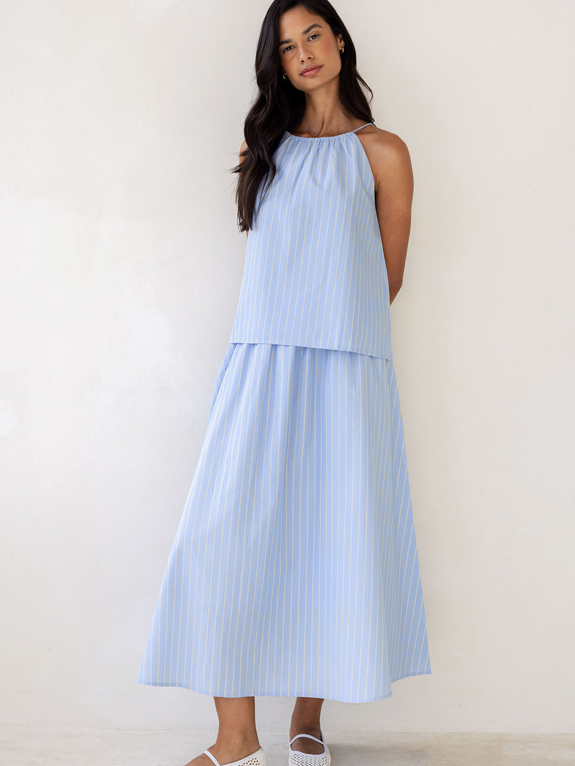 Blue Yellow Stripe