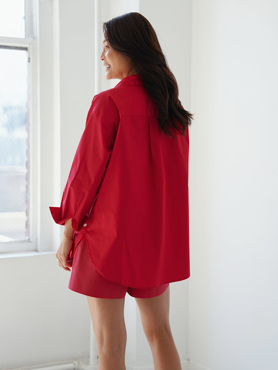 Red Poplin