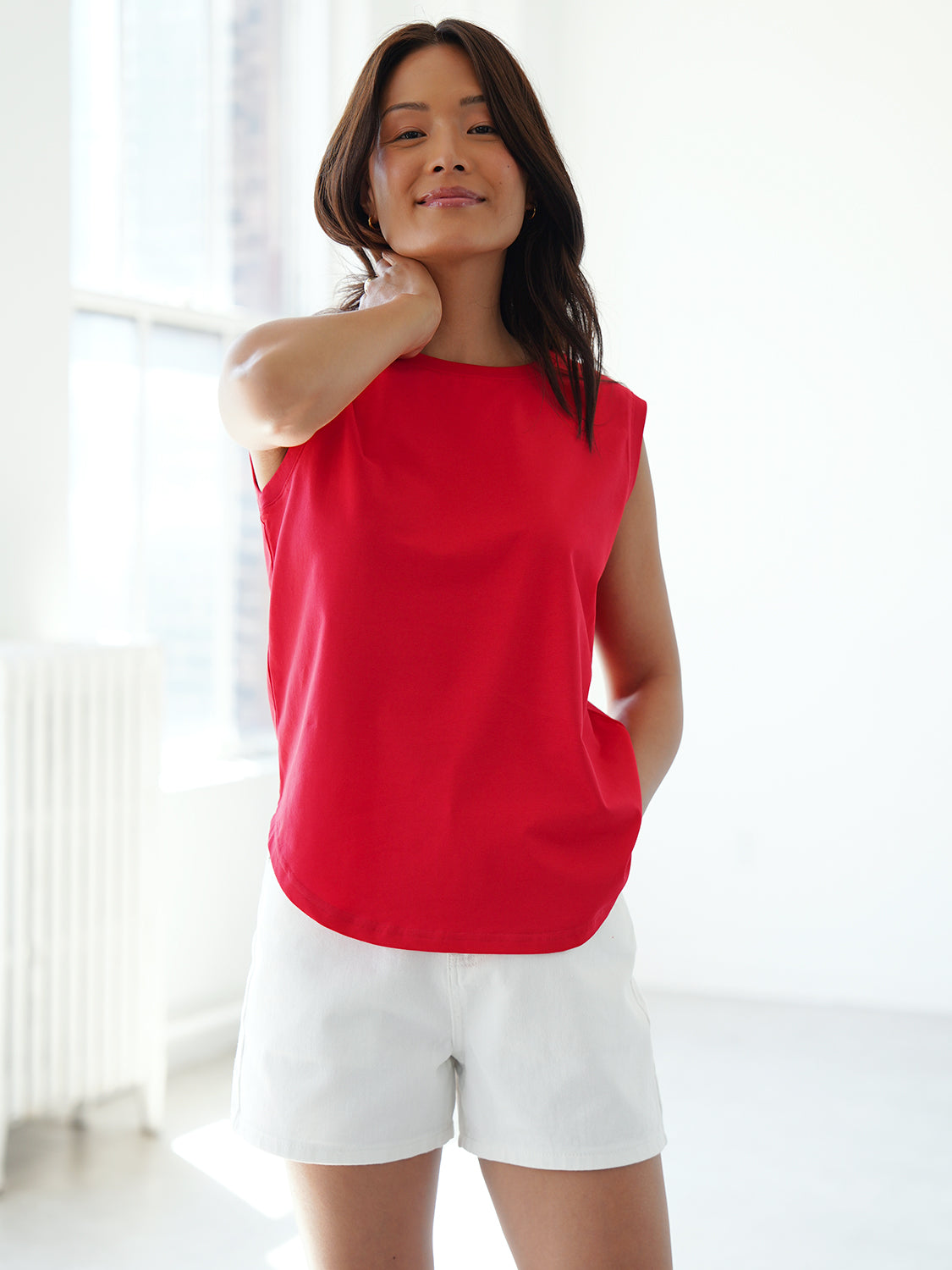 Boxy Muscle Tank