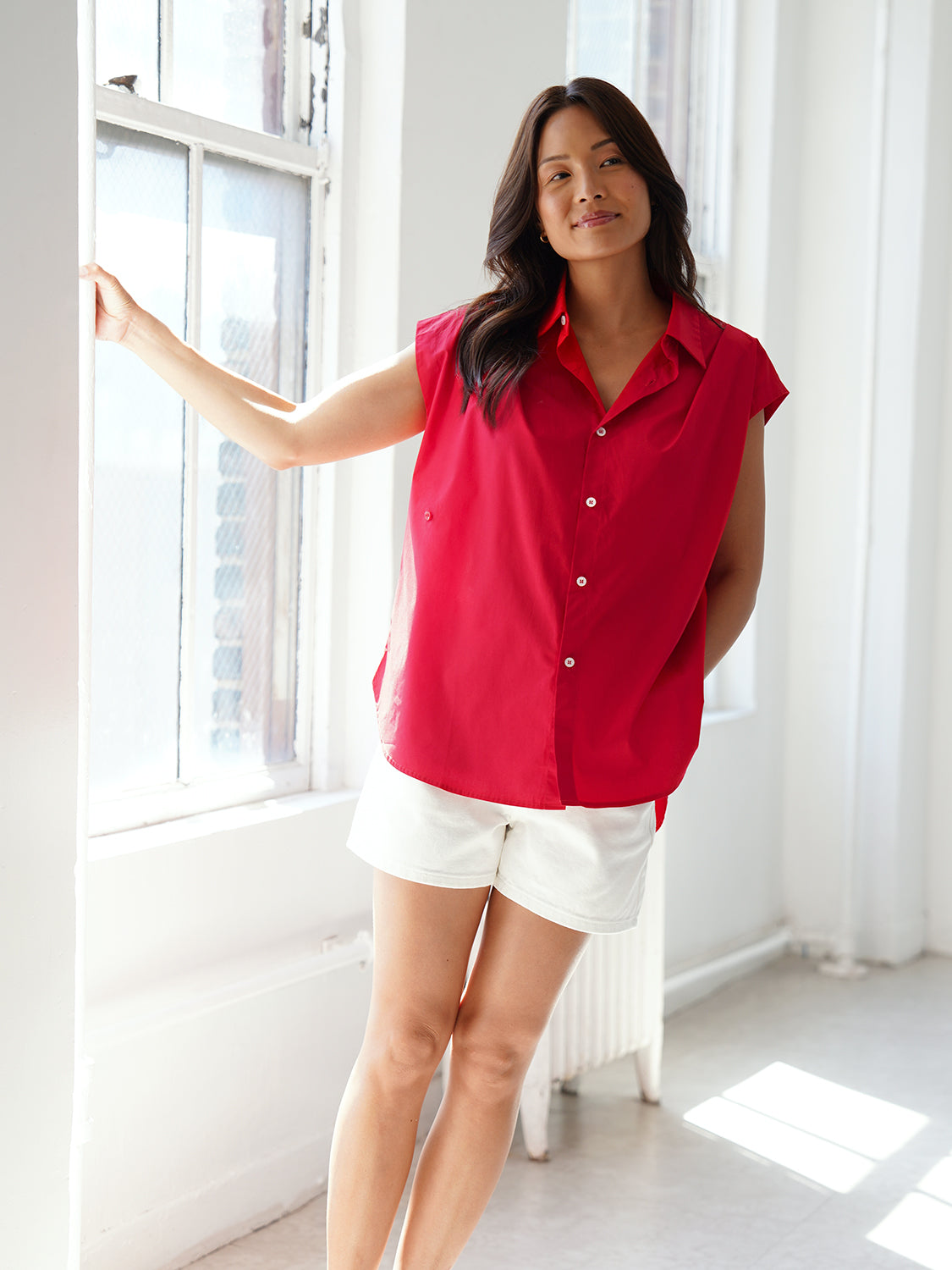 Red Poplin