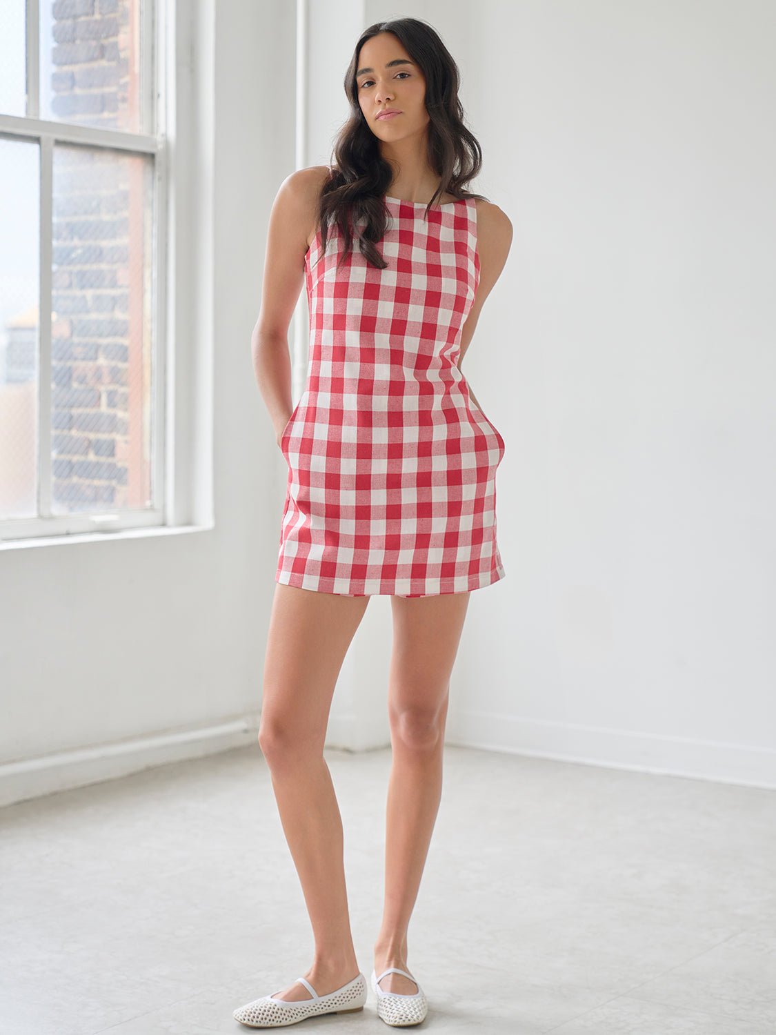 Checkered Red