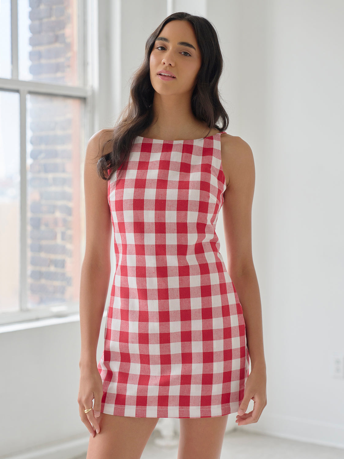 Checkered Red