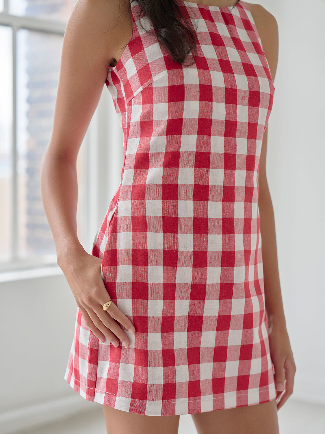 Checkered Red