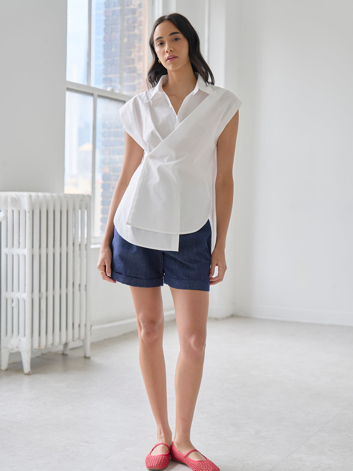 White Poplin