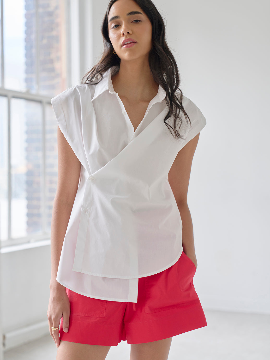 White Poplin