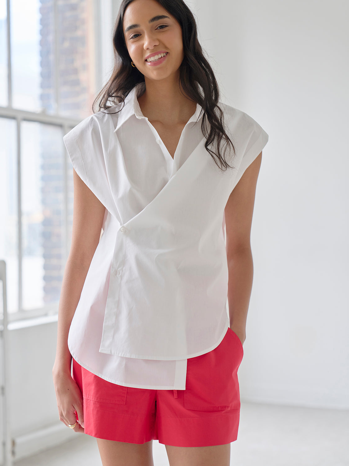 White Poplin