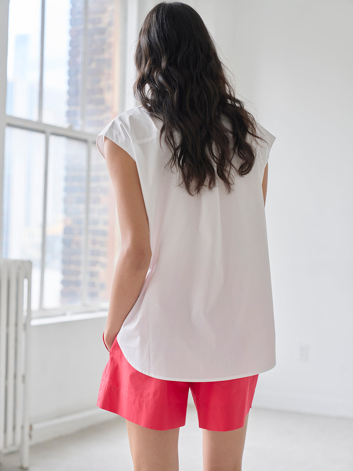 White Poplin