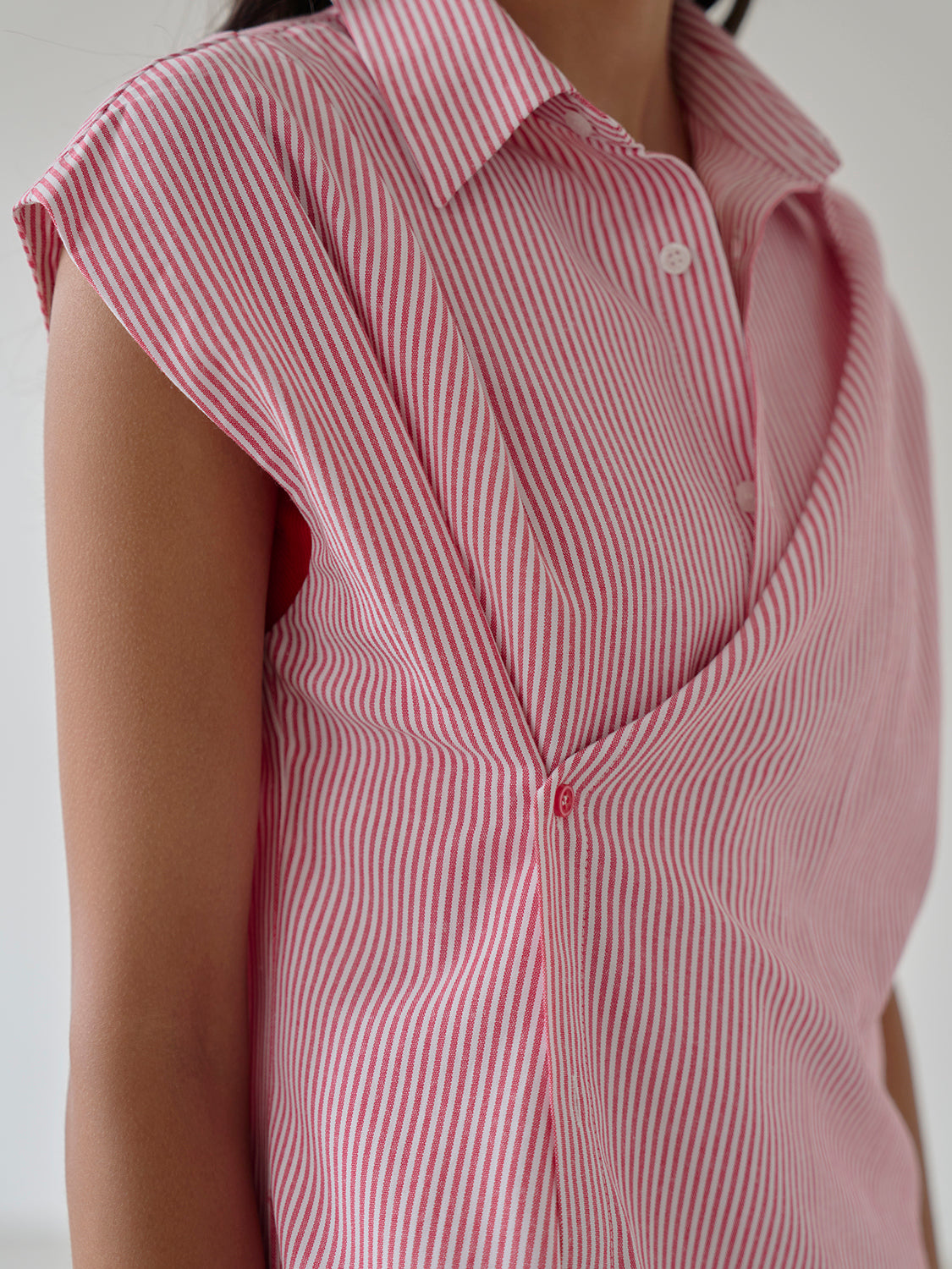 Red Stripe Oxford