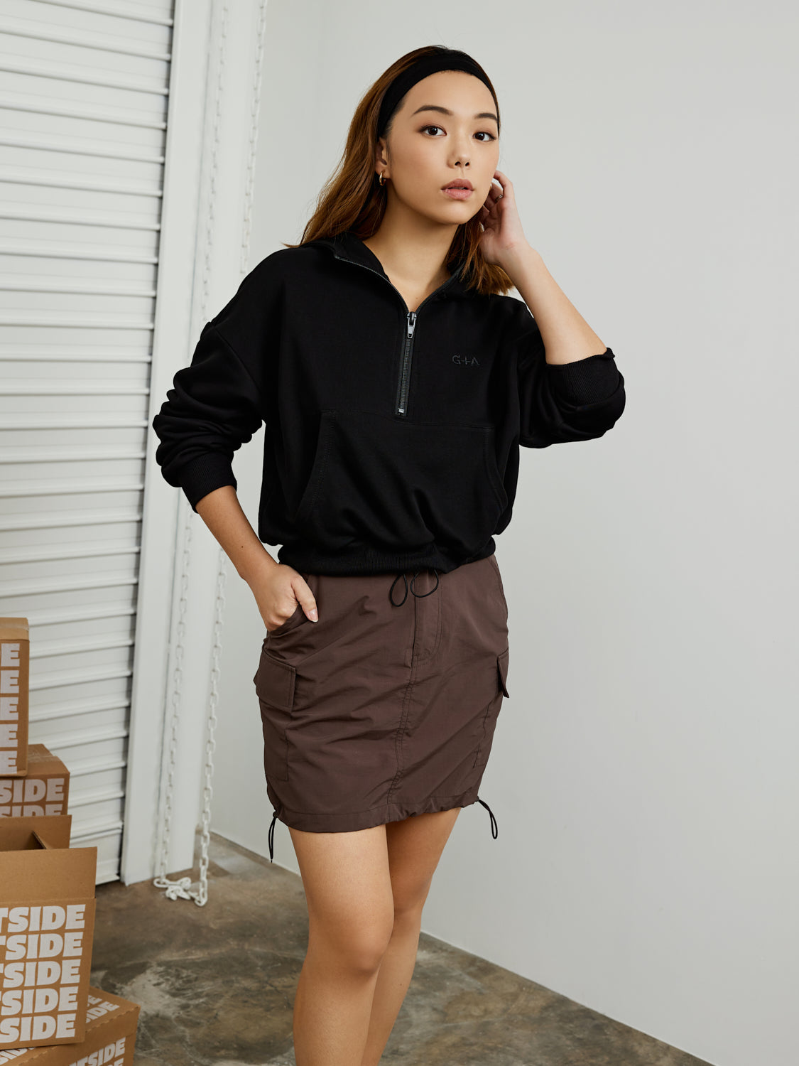Brown
