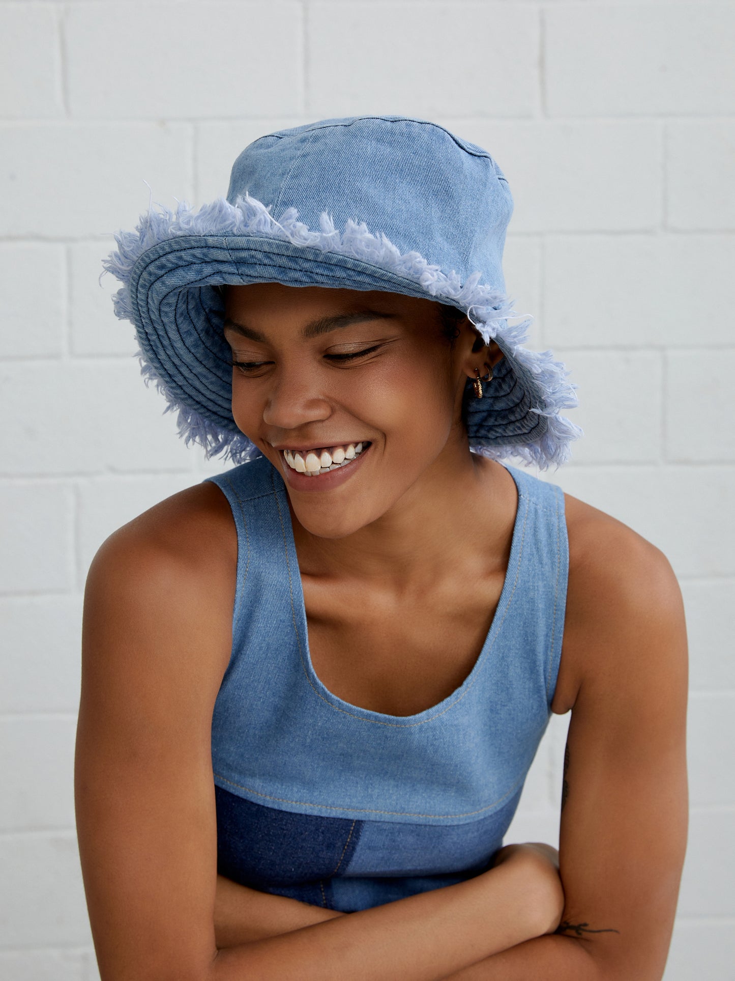Denim Bucket Hat