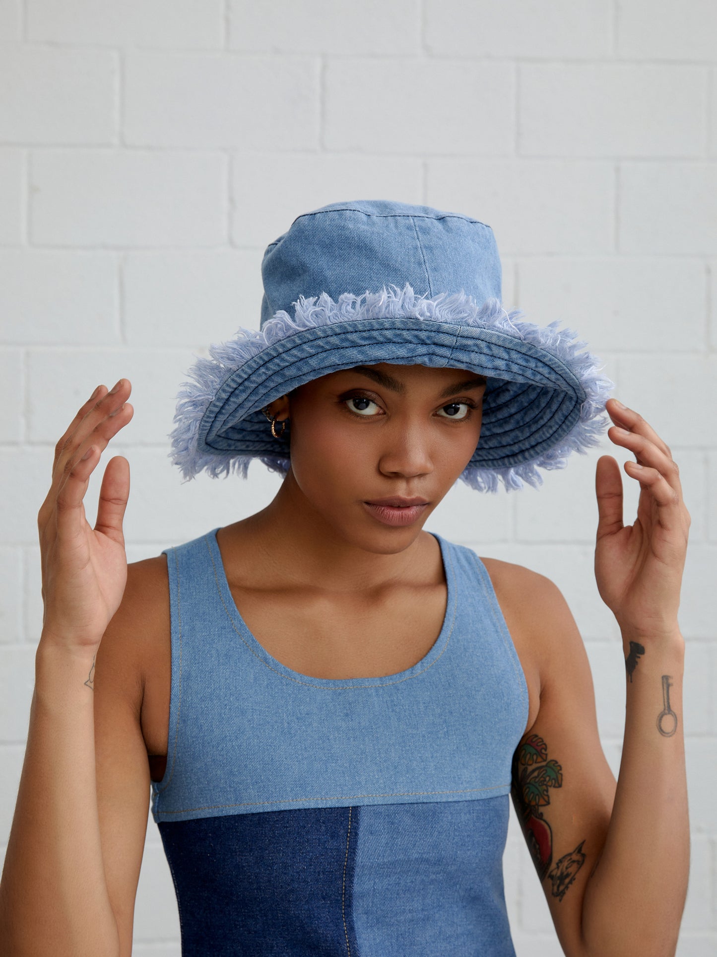 Denim Bucket Hat