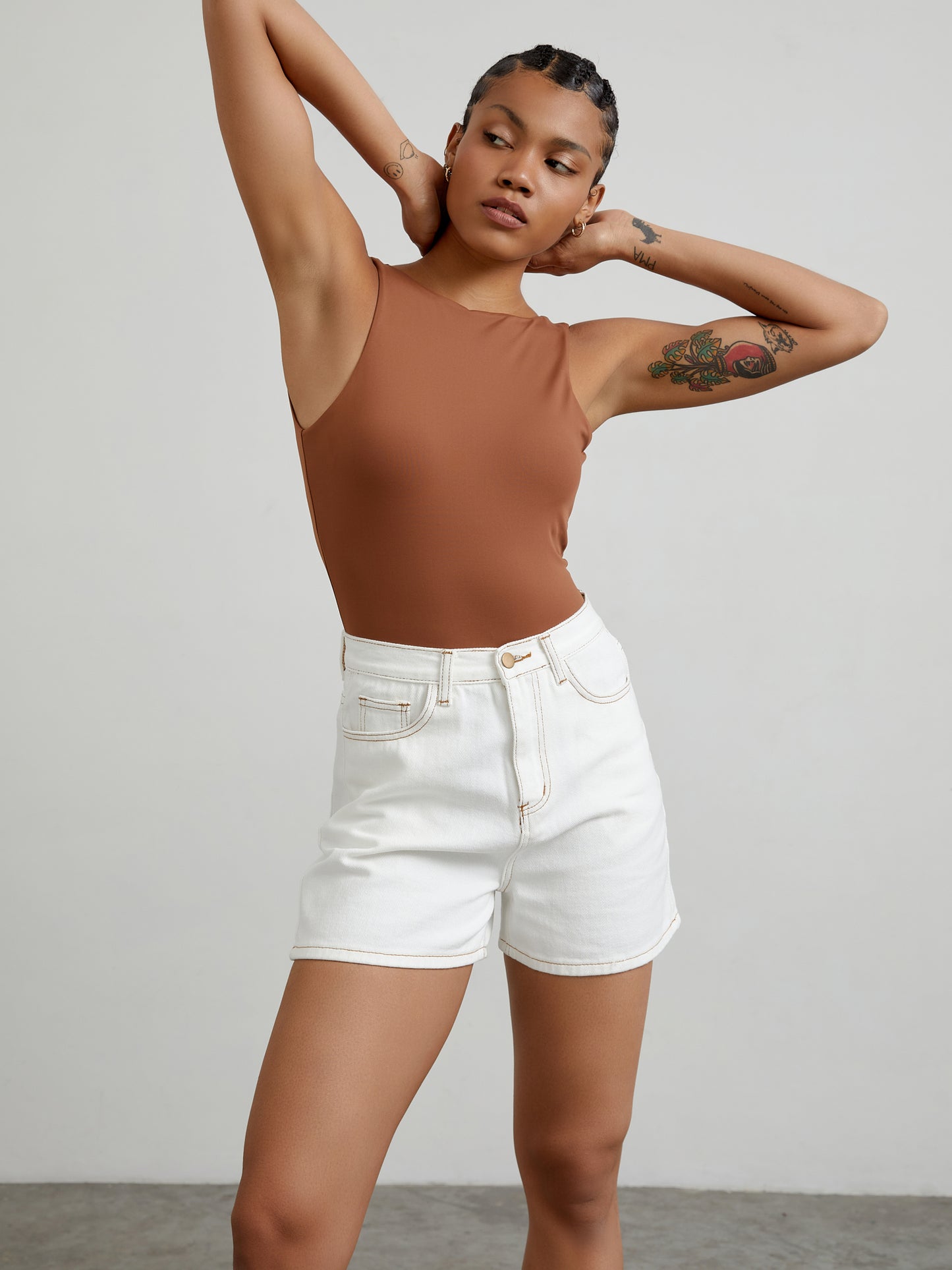 Brown