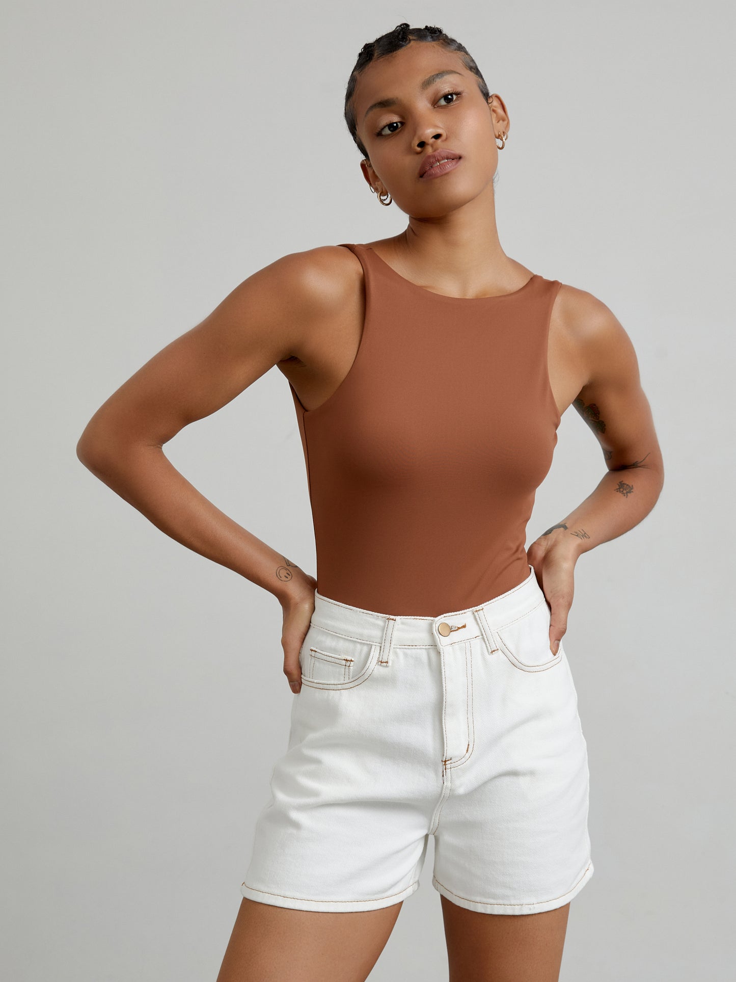 Brown