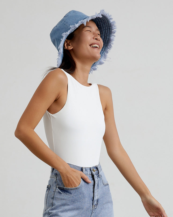 Denim Bucket Hat