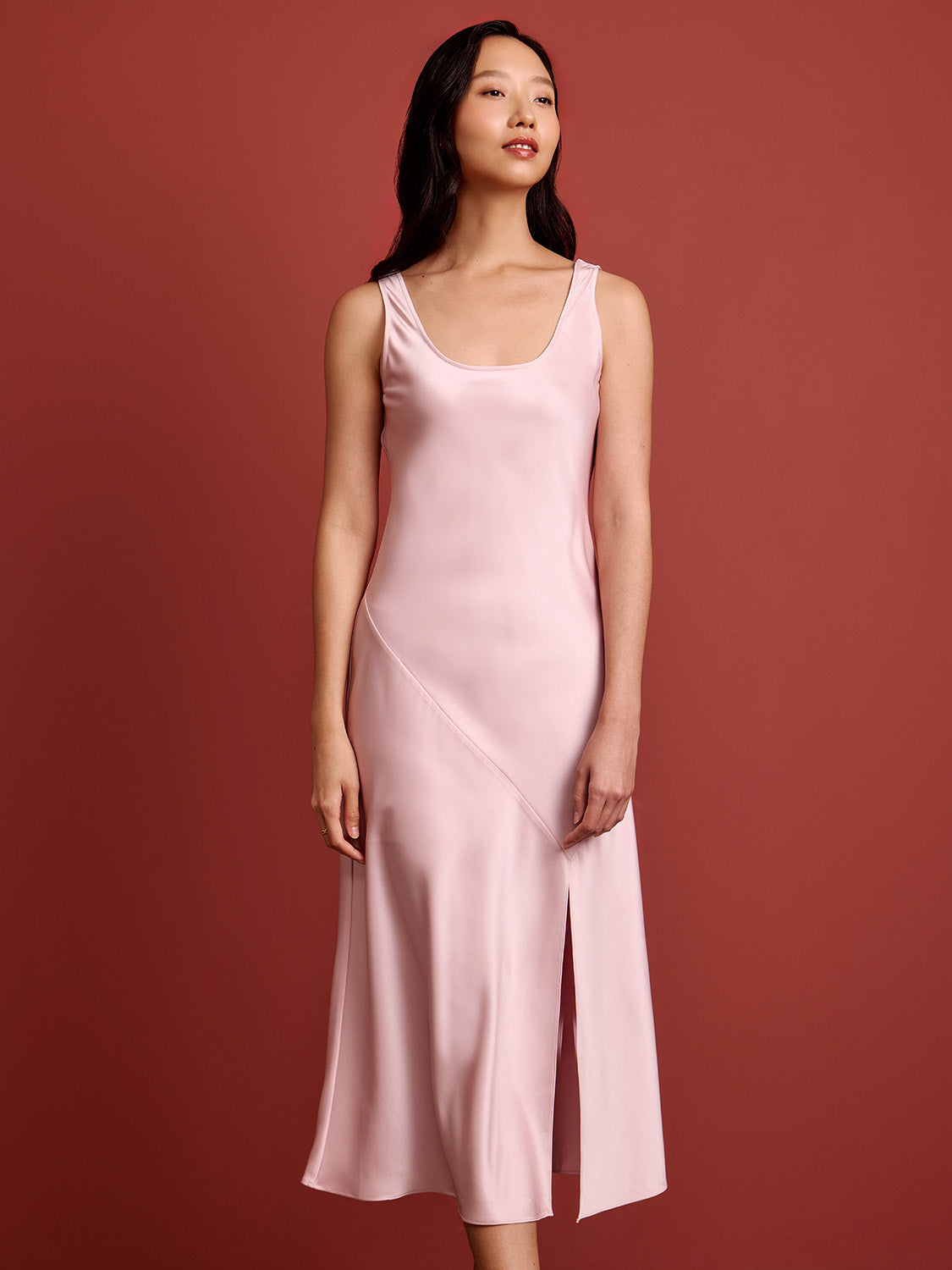 bias cut dresses uk Fadyen Bias Cut Maxi Dress Black