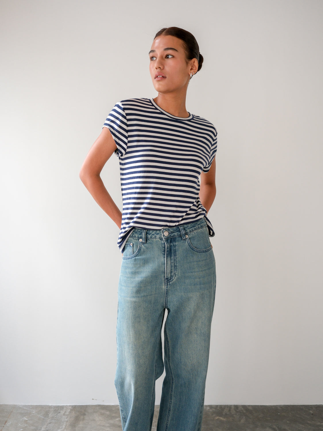 Navy Stripe