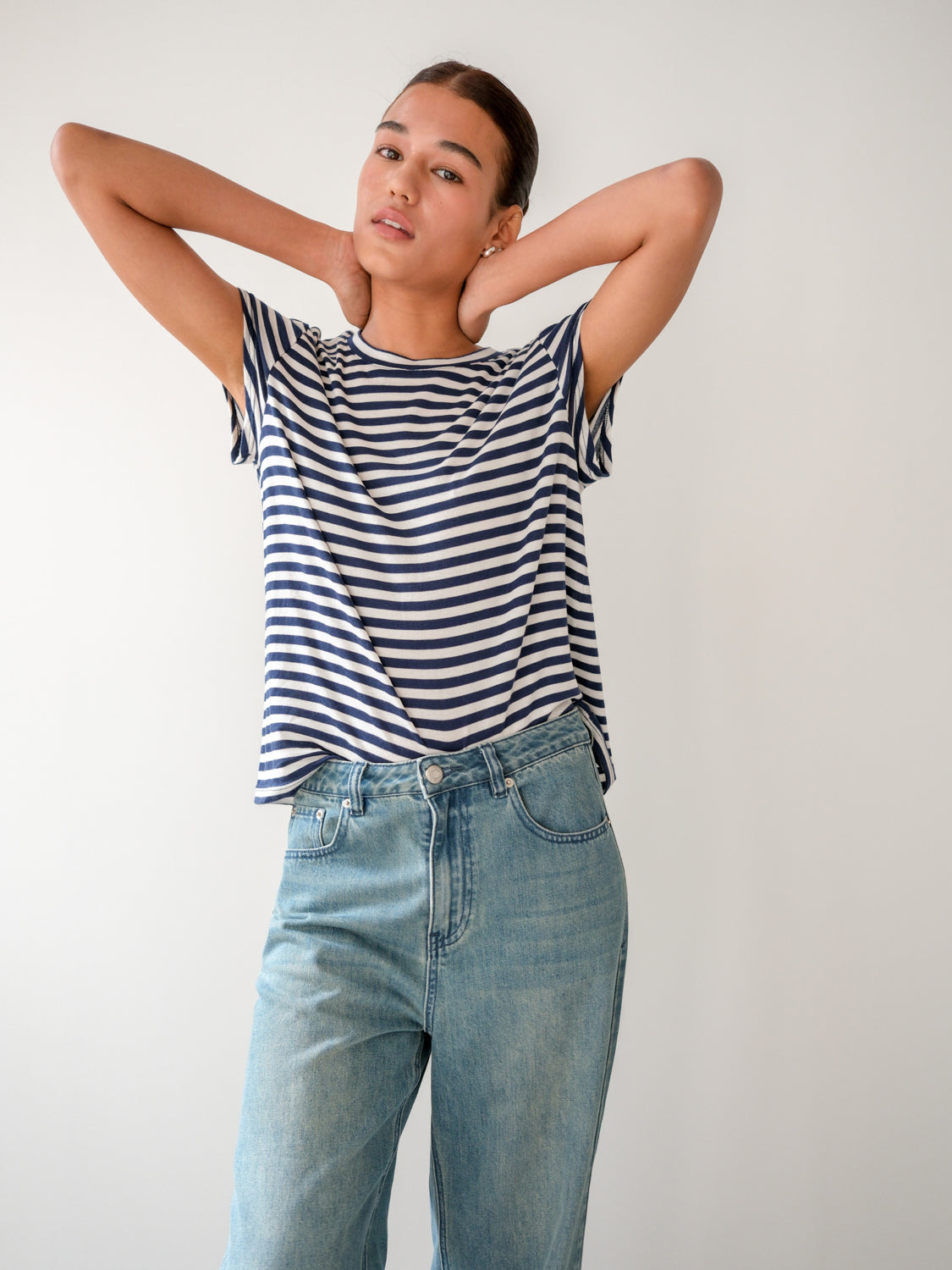 Navy Stripe