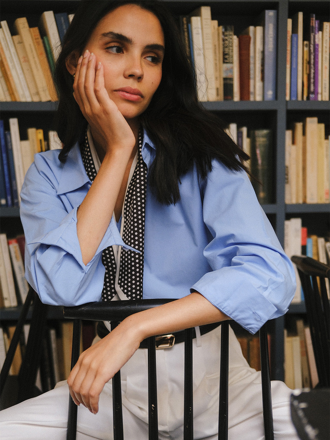 periwinkle blue poplin