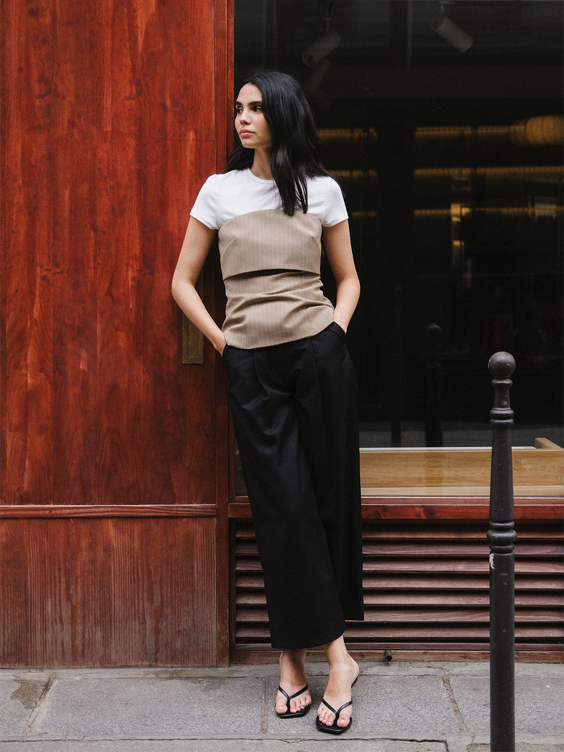 taupe stripe