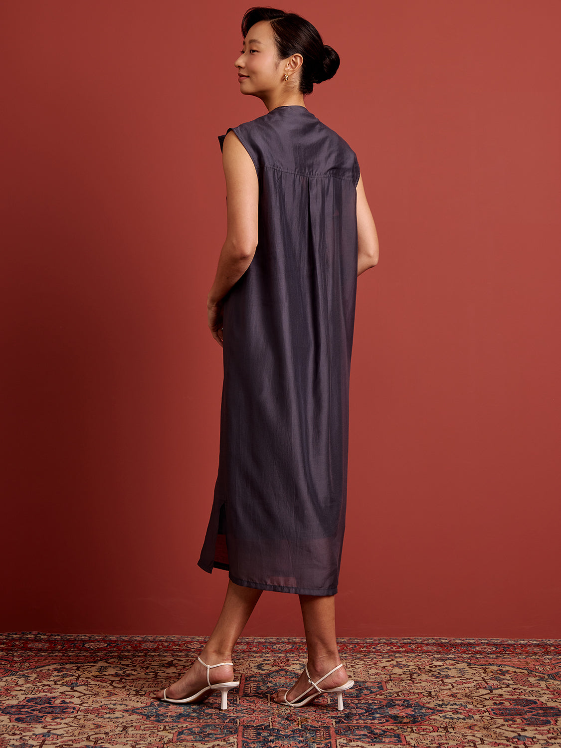 Organza Cocoon Midi Dress – goodaddition