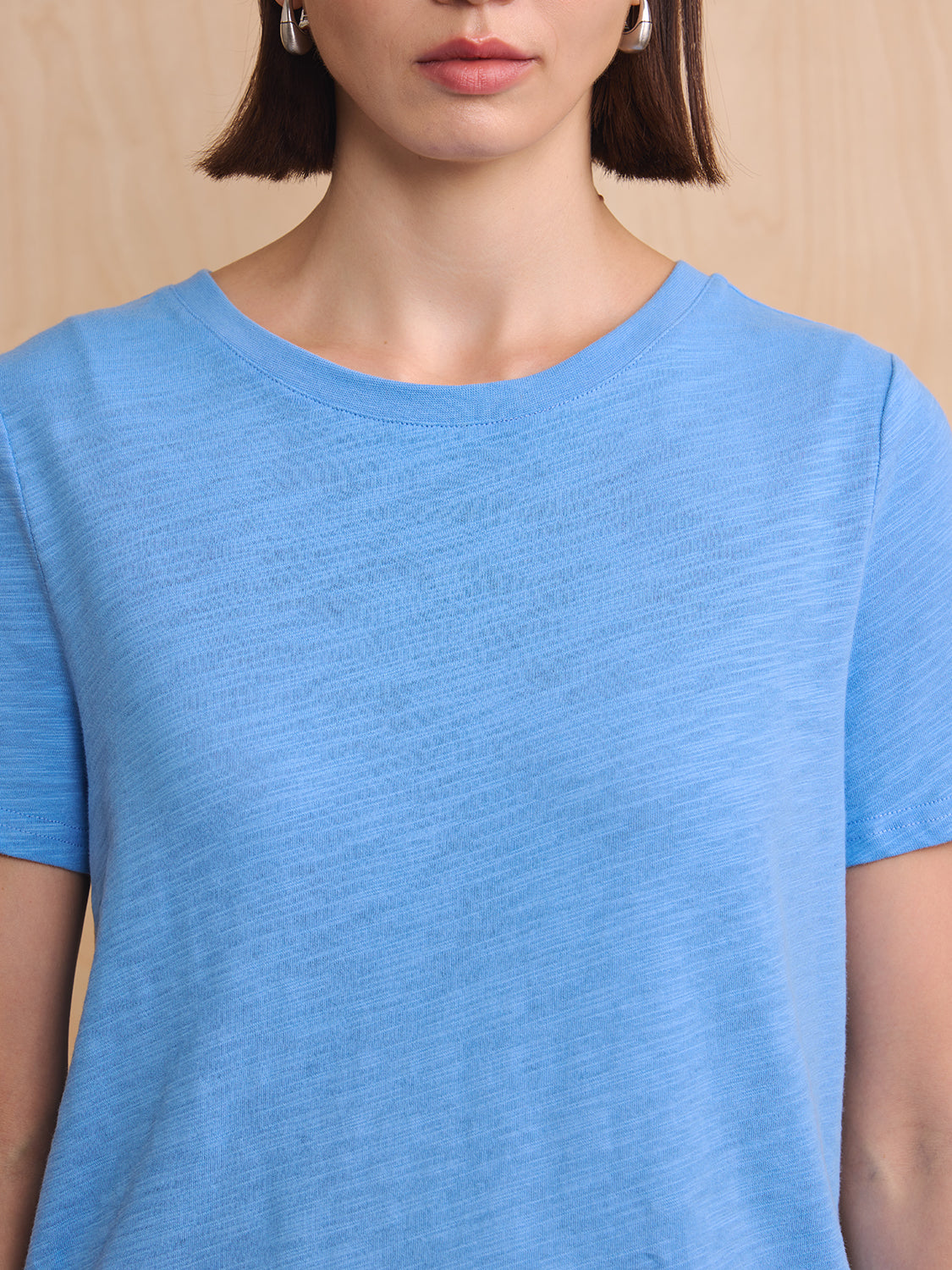 Bright Blue Slub Jersey