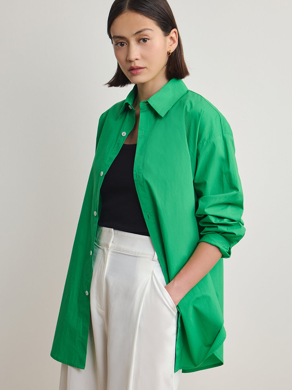 Green Poplin