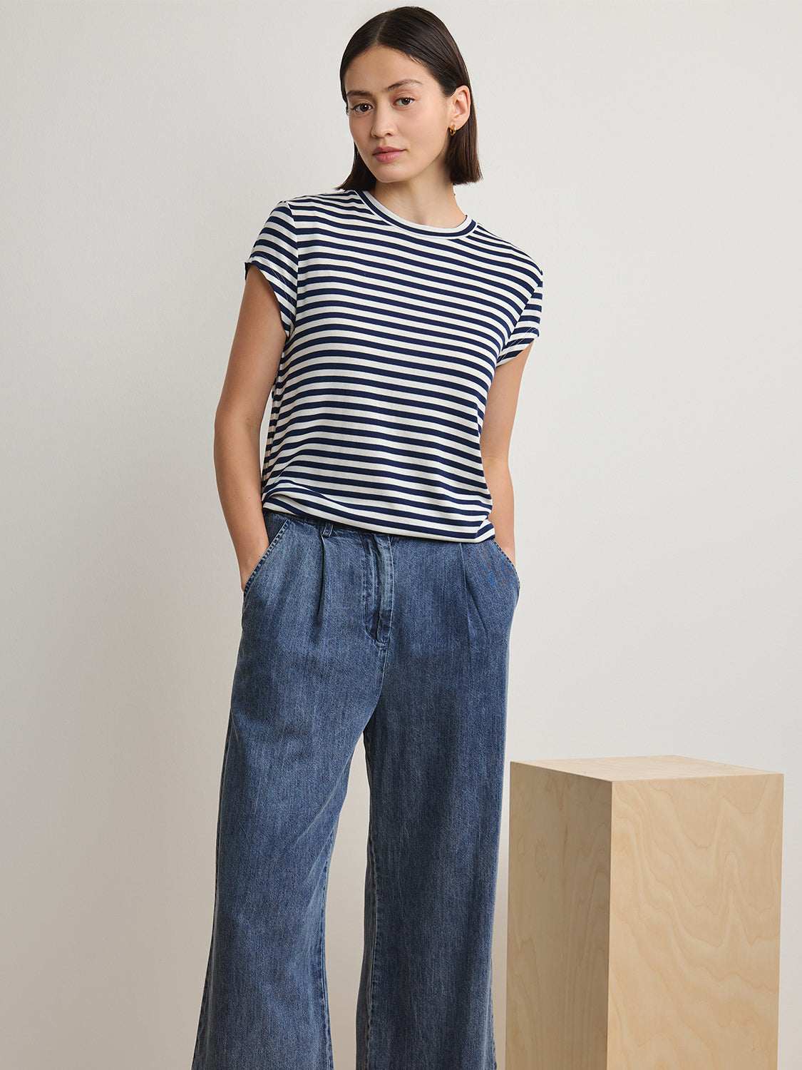 Navy Stripe