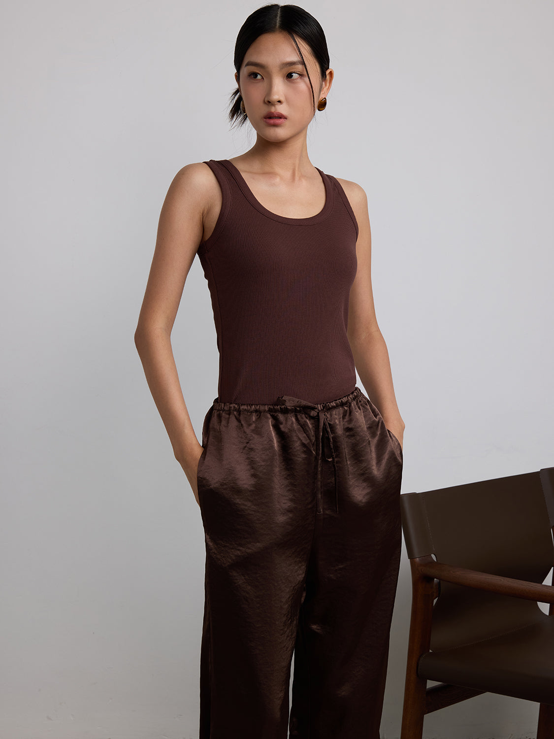 brown