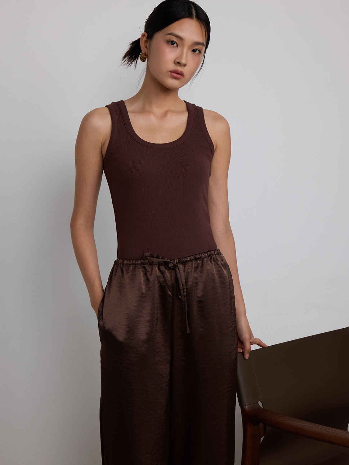 brown