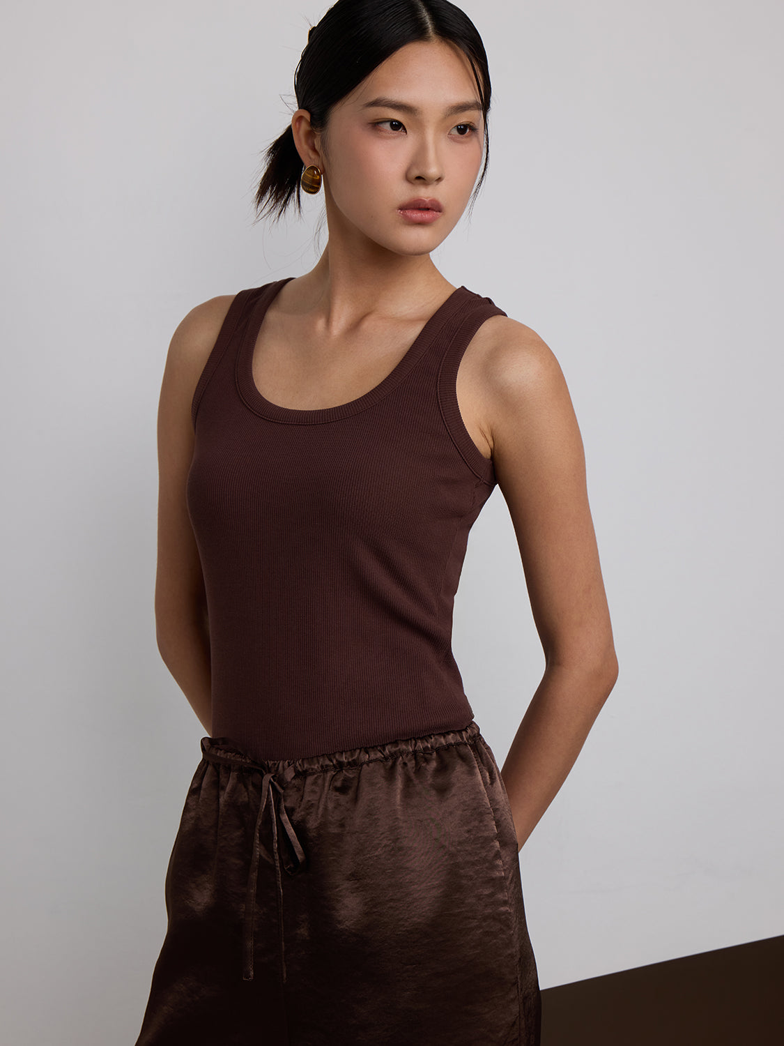 brown