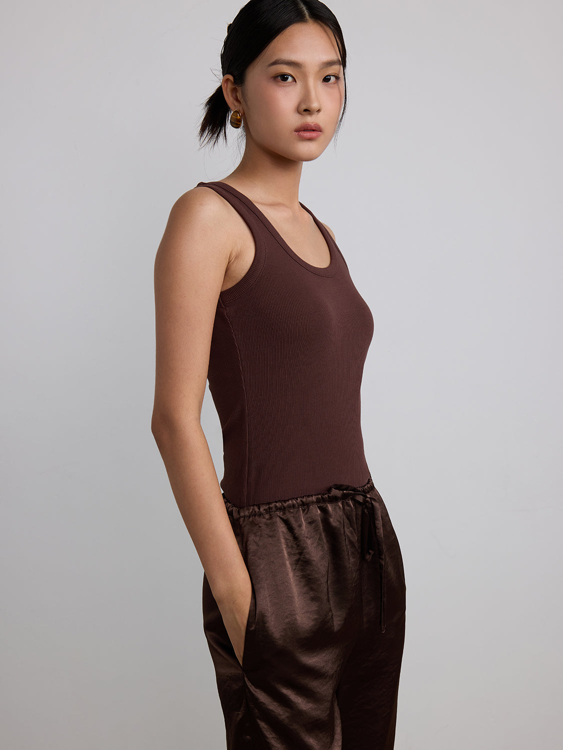 brown