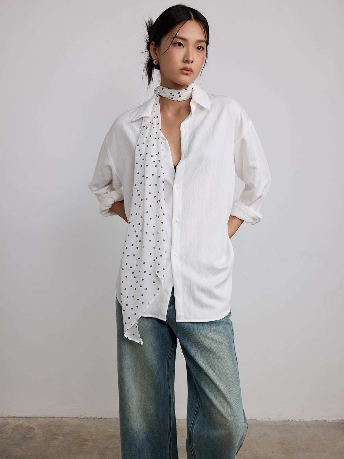 cream rayon