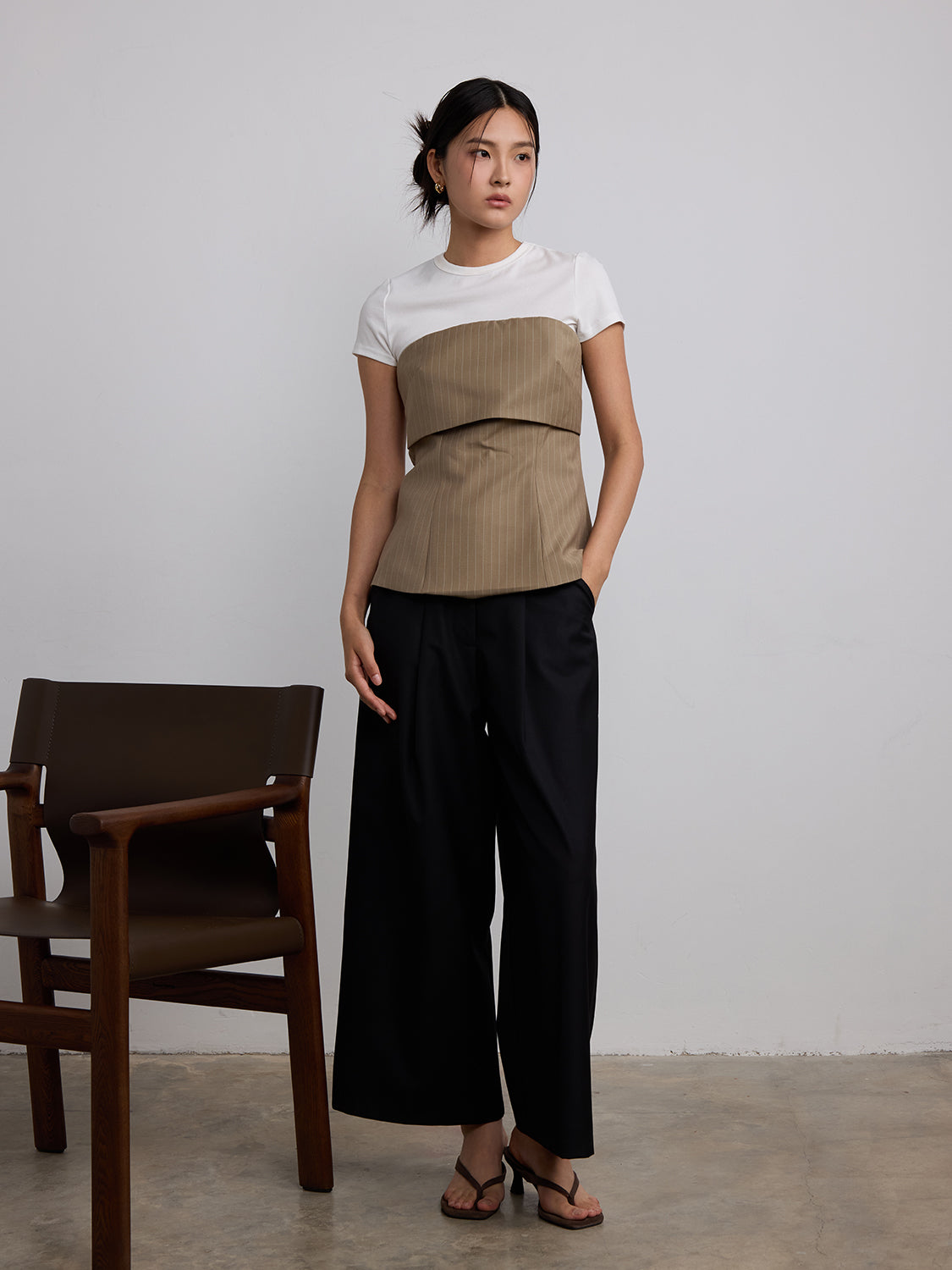 taupe stripe